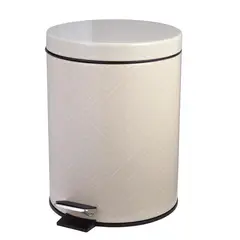 Casa Bonita - Lixeira 5 Litros Desenhada Dirtad Bege