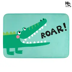 Just Home Collection - Tapete de Banheiro Crocodilo 40x60