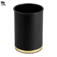 Just Home Collection - Copo Mitchell Preto/vidro Uso Porta Escova de Dentes