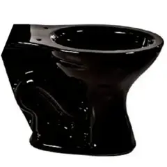 Mari Louças - Vaso Sanitário para Caixa Gardênia Preto Marilouças