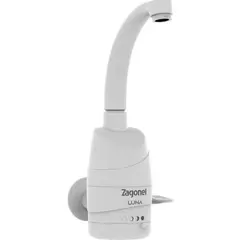 Zagonel - Torneira Elétrica Luna de Parede Branca 127v 5500w
