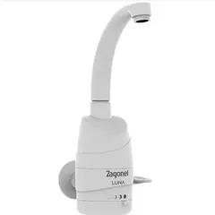 Zagonel - Torneira Elétrica Luna de Parede Branca 220v 5500w