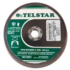 Telstar Abrasivos - Rebolo Copo Alven/pedra 5x2m14 Grão 60