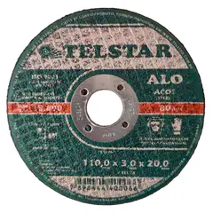 Telstar Abrasivos - Disco de Corte Alo Aço 4 3/8x1/8x51/64