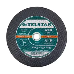 Telstar Abrasivos - Disco de Corte Alo Aço 10x1/8x3/4