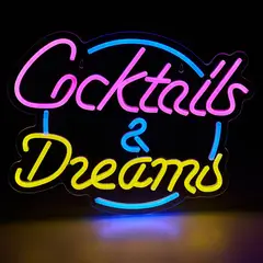Just Home Collection - Letreiro Led Neon Dreamstail