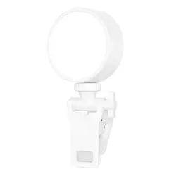 Just Home Collection - Luminária Clip Pocket Usb Branco