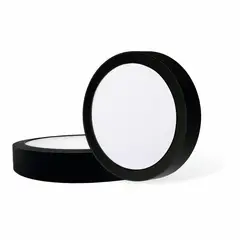Dairu - Conjunto 2 Painéis Led Circular Sobrepor 18w Lf Preto