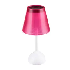 Casa Bonita - Luminária de Mesa Solar Vermelha