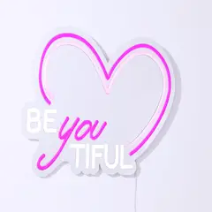Just Home Collection - Espelho Led Heart