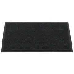 Casa Bonita - Capacho Lavabo Pvc Str 45x75 Preto e Azul