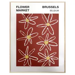 Just Home Collection - Quadro Flor4 30x40