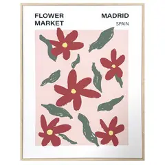 Just Home Collection - Quadro Flor 1 30x40