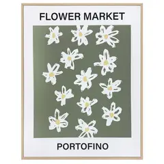 Just Home Collection - Quadro Flor6 30x40