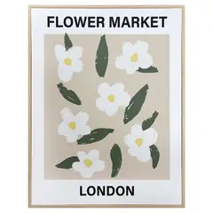 Just Home Collection - Quadro Flor 5 30x40