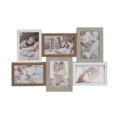 Just Home Collection - Conjunto com 6 Porta-retratos 10x15 Multicoloridos