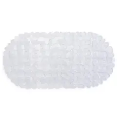 Just Home Collection - Tapete Antiderrapante Piedra para Banheiro 36x67 Transparente