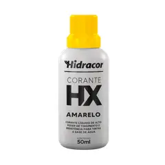 Tintas Iquine - Corante Líquido Amarelo 50ml Hidracor