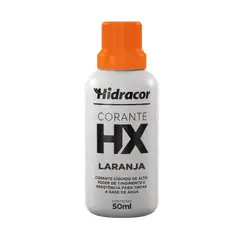 Tintas Iquine - Corante Líquido Laranja 50ml Hidracor