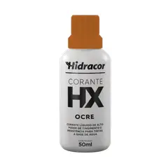 Tintas Iquine - Corante Líquido Ocre 50ml Hidracor