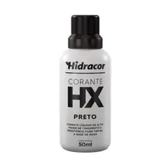 Tintas Iquine - Corante Líquido Preto 50ml Hidracor