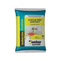 Quartzolit - Argamassa para Bloco de Vidro 5kg Branco