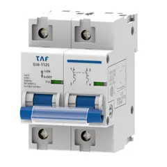 Taf - Disj Bipolar 2 X 100 Amp 6 Ka Din 7,88x5,34x7,60