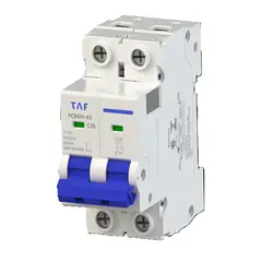 Taf - Disj Bipolar 2 X 20 Amp 4,5 Ka Din 7,88x3,56x7,60