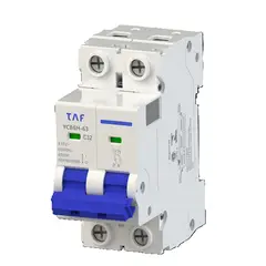 Taf - Disj Bipolar 2 X 32 Amp 4,5 Ka Din 7,88x3,56x7,60