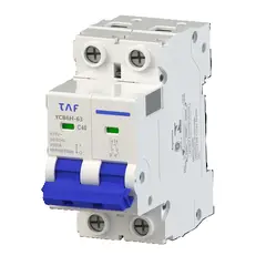 Taf - Disj Bipolar 2 X 40 Amp 4,5 Ka Din 7,88x3,56x7,60