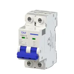 Taf - Disj Bipolar 2 X 6 Amp 4,5 Ka Din 7,88x3,56x7,60