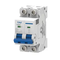Taf - Disj Bipolar 2 X 70 Amp 4,5 Ka Din 7,88x3,56x7,60