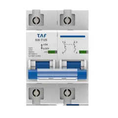 Taf - Disj Bipolar 2 X 80 Amp 6 Ka Din 7,88x5,34x7,60