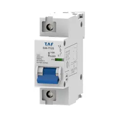 Taf - Disj Unipolar 1 X 90 Amp 6 Ka Din 7,88x2,67x7,60