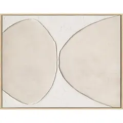 Just Home Collection - Quadro Geométrico Areia 60X60