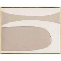 Just Home Collection - Quadro Geométrico Areia 60X60