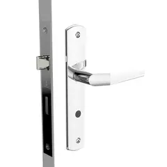 Soprano - Fechadura Popline Reta Cromada WC 40x53