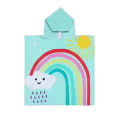 Just Home Collection - Toalha com Capuz Arcoiris 60x120 Cm