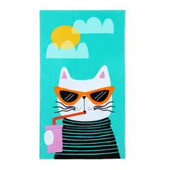 Just Home Collection - Toalha de Praia Catcool 70x140 Cm