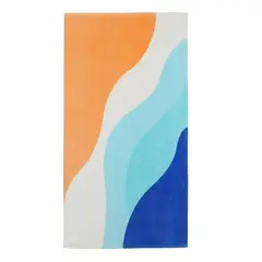 Just Home Collection - Toalha de Praia Waves 80x160 Cm