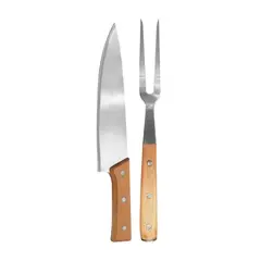 Mr Beef - Conjunto de Facas e Espetos para Churrasco