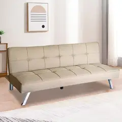 Just Home Collection - Sofa Cama 3 Lugares Seattle Bege 175X83X74Cm