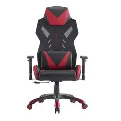 Just Home Collection - Cadeira Gamer Arturo Vermelha e Preto