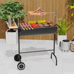 Mr Beef - Churrasqueira a Carvão com Rodas 105x44