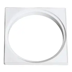 Luconi - Porta Grelha Branco Quadrado 150 Mm