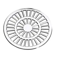 Luconi - Grelha Redonda Cromada 150 Mm