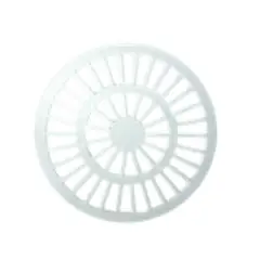 Luconi - Grelha Redonda Branca 150 Mm