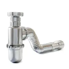 Luconi - Sifão Copo Universal Metalizado