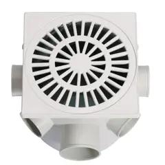 Luconi - Caixa Sifonada Branca Quadrada 150 Mm