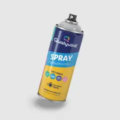 Qualyvinil - Spray Branco Brilhante 400ml